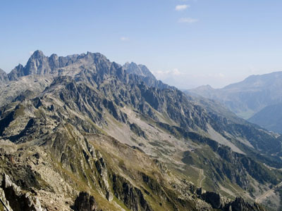 Massif des Aiguilles Rouges, above Chamonix, Haute Savoie, France 0399DFR